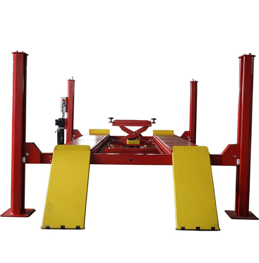 KT-4H150 Heavy Duty 4-Post Alignment Lift 15,000lbs. Rolling Jack Included *Warehouse Pickup ONLY*