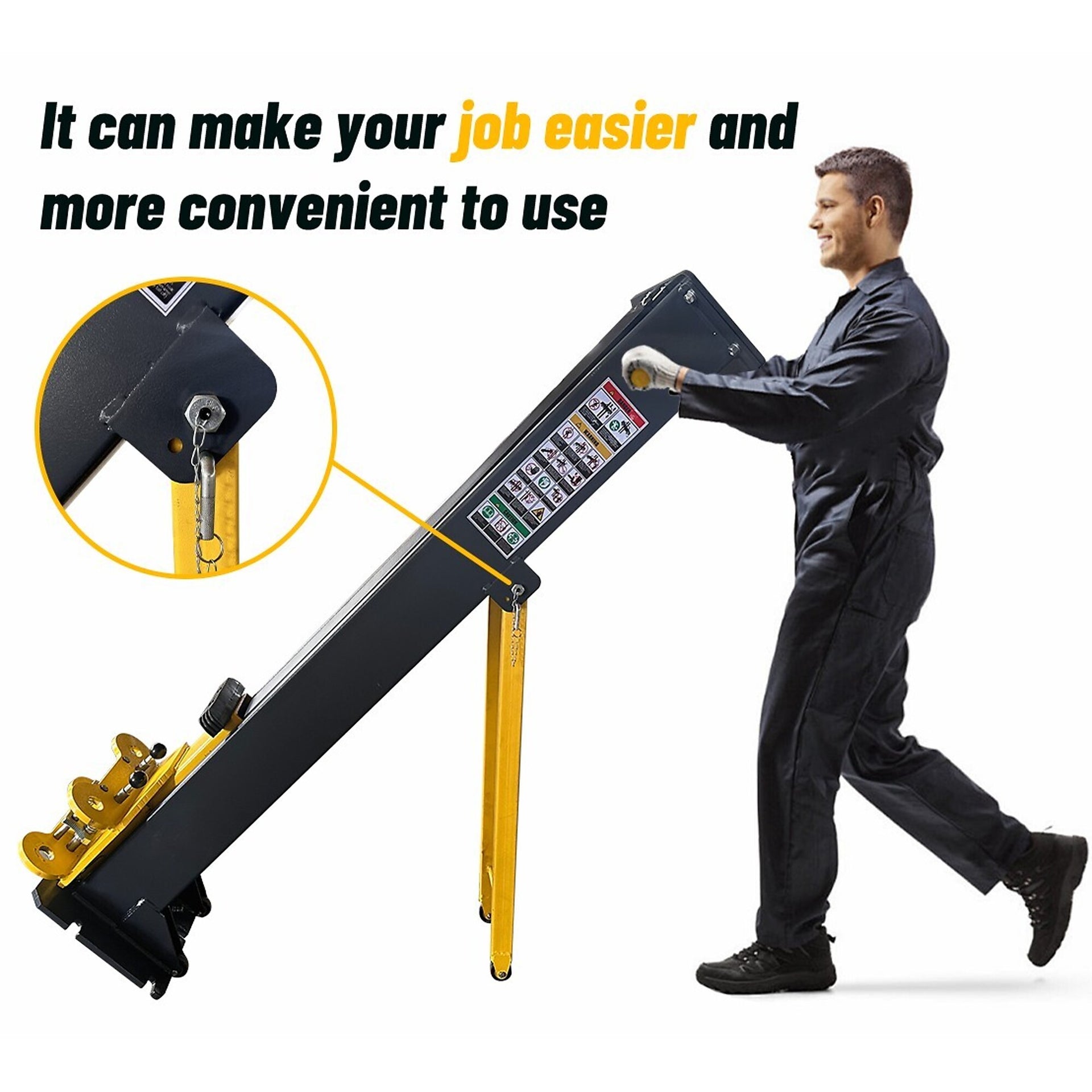 KATOOL KT-PMRL200 8000lb Portable 2-Post Lift