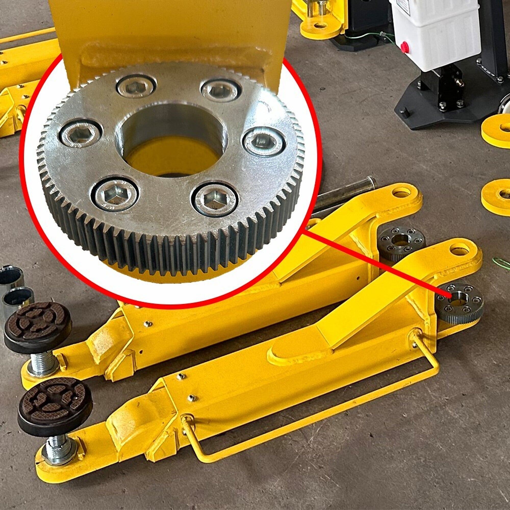 KATOOL KT-PMRL200 8000lb Portable 2-Post Lift