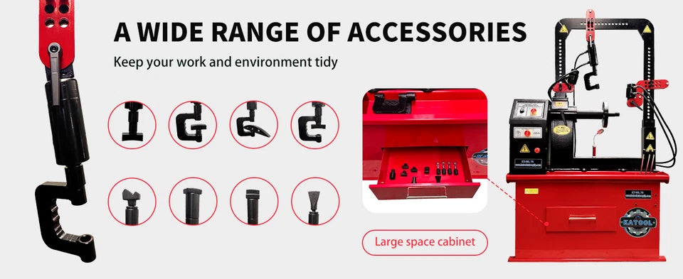 KATOOL KT-WL 70 Rim straightener turning, rims wheel straightening machine