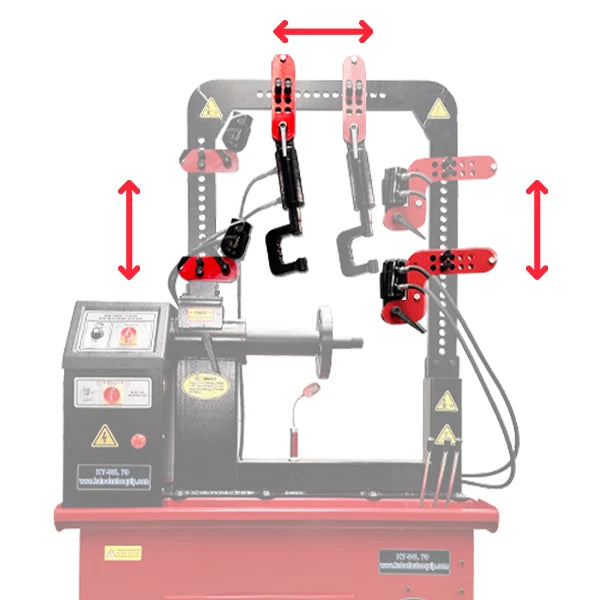 KATOOL KT-WL 70 Rim straightener turning, rims wheel straightening machine