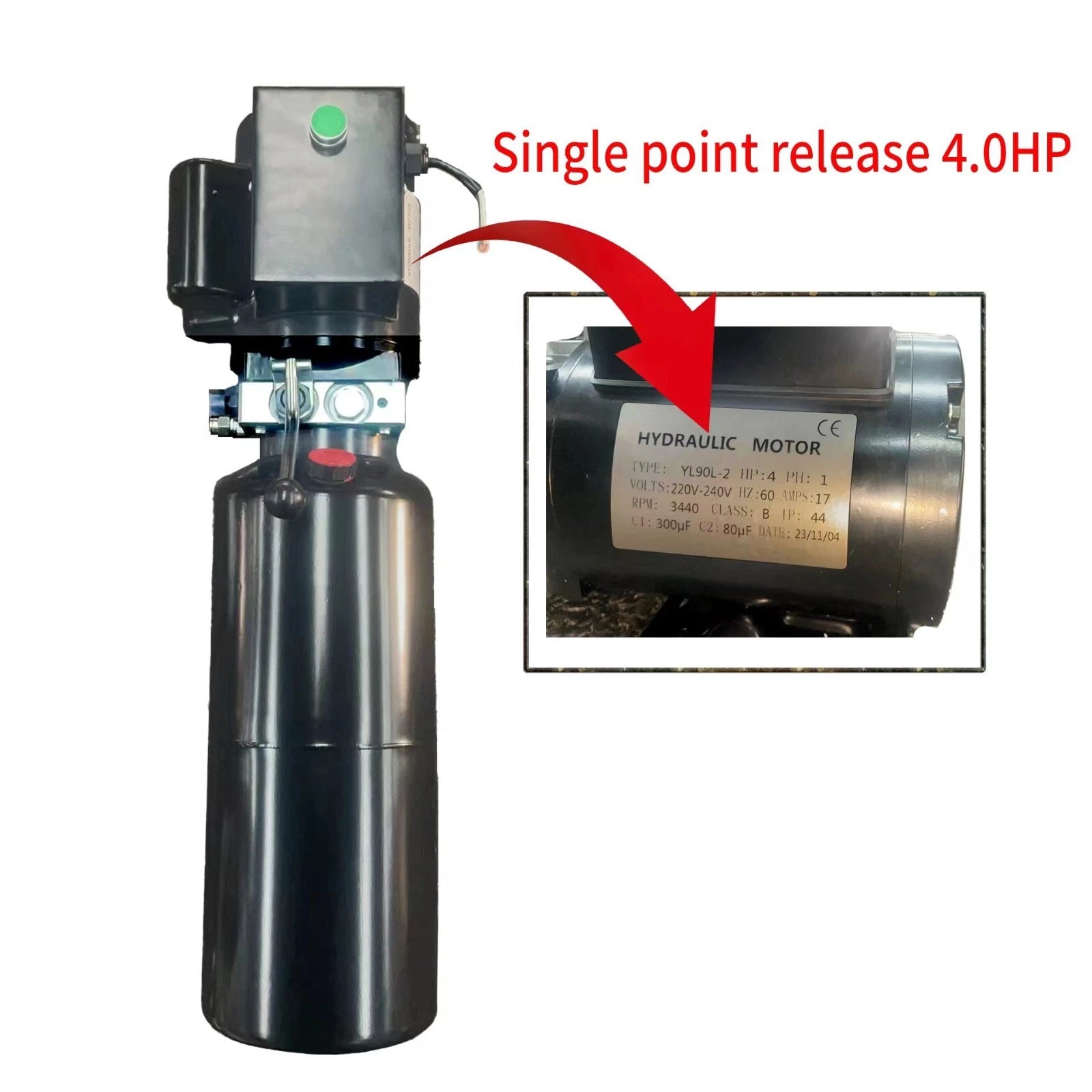 Katool 12000 Lbs Two Post Auto Lift KT-H120D 4HP Single Lock Release 2-Post Car Lift