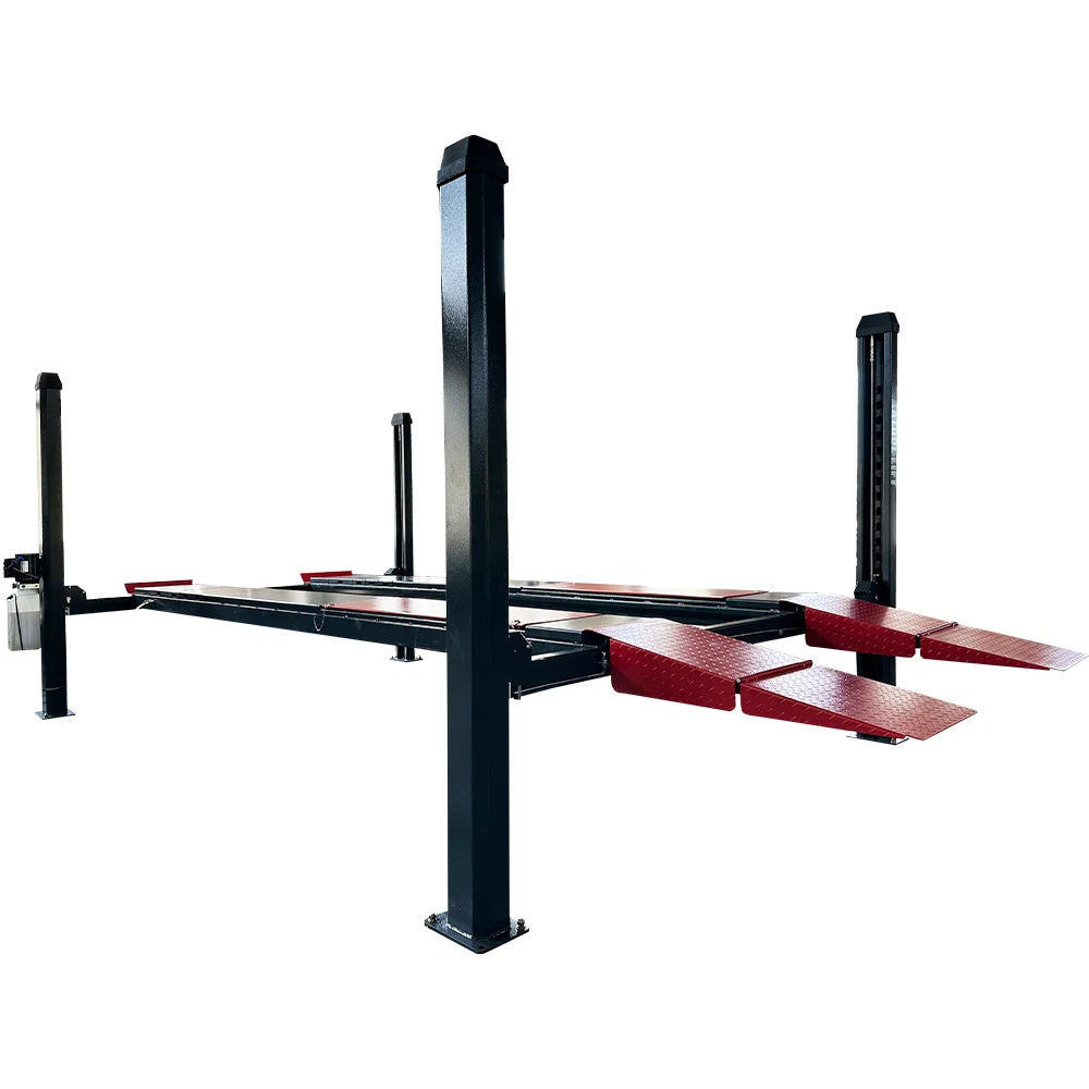KATOOL 12000lbs 4 Post Lift Storage Service Car Lift KT-4H120 Parking Lift Workshop Repair 220V