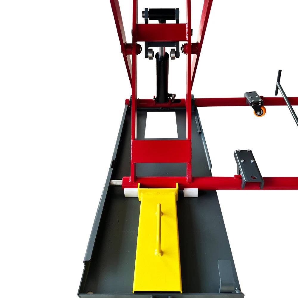 X77 Portable Hydraulic Scissor Car Lift Mid-position Movable Car Lift Equipment