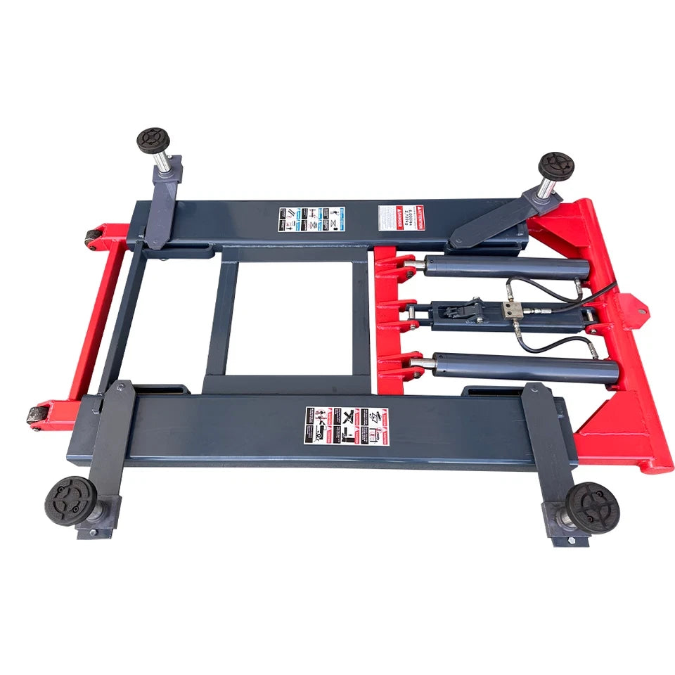 KATOOL Car Lift 6000LB Portable Mid Rise Scissor Lift 48" Lifting Height KT-X66
