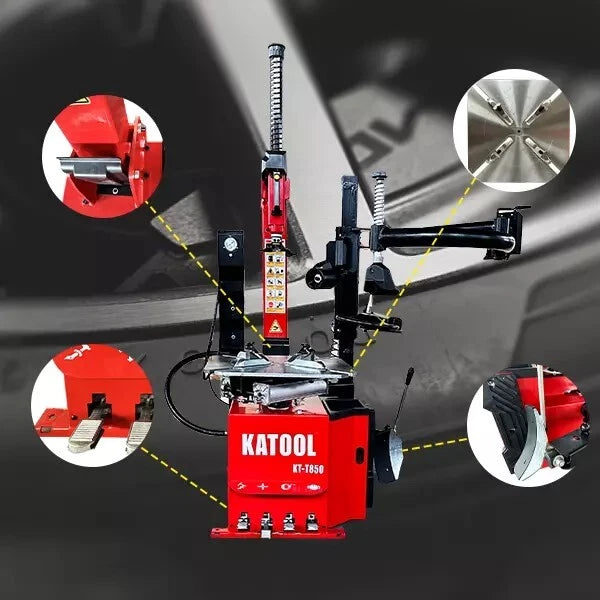 Combo 9: Tire Changer KT-T850 & Wheel Balancer KT-B750
