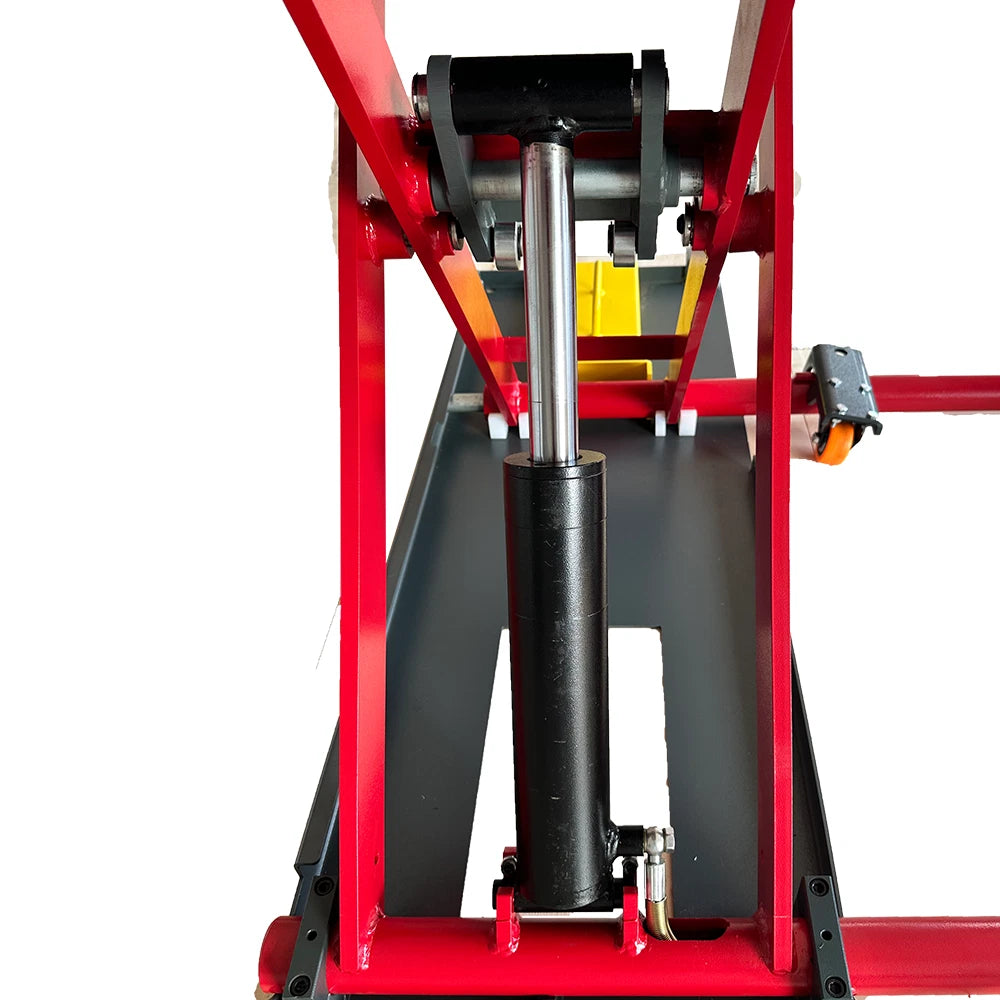 X77 Portable Hydraulic Scissor Car Lift Mid-position Movable Car Lift Equipment