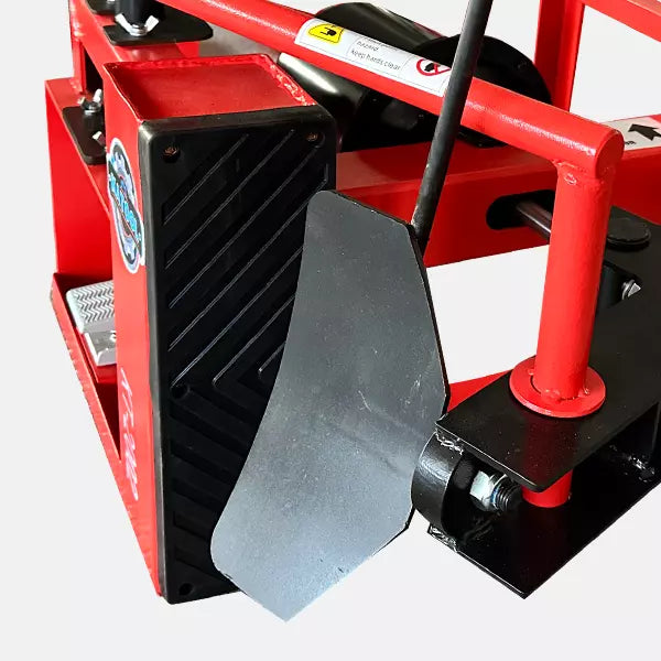 KT2002 Mini Tire Changer Machine 39 Inch Air Bead Breaker No Anchor Portability Fit for Road Rescue, Mobile Car Repair