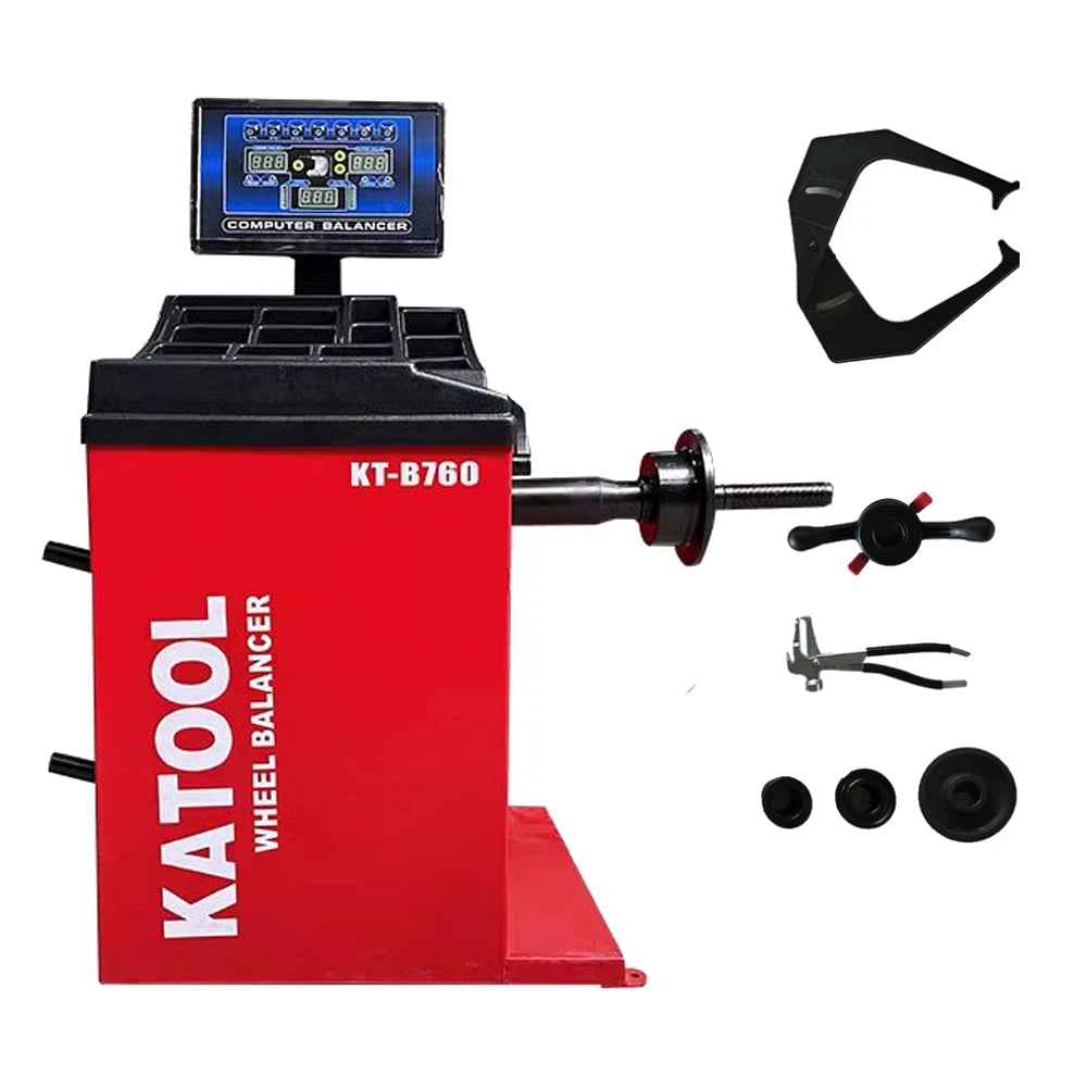 Katool Tire Changer Wheel Machine KT-T835 and Wheel Balancer KT-B760 Tire Repair