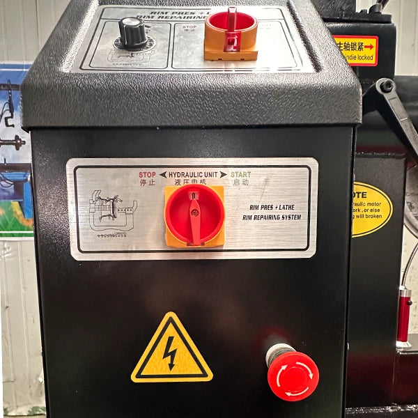 KATOOL KT-WL 70 Rim straightener turning, rims wheel straightening machine