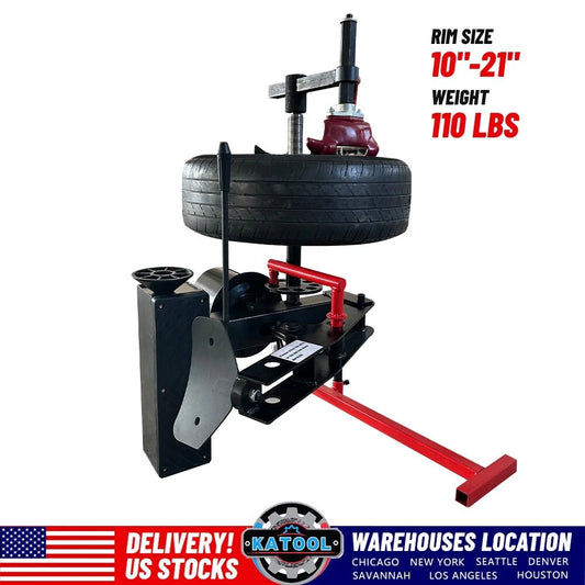 KATOOL KT-1030P Mini Tire Changer Machine 10-21 Inch for Road Rescue